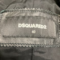 Load image into Gallery viewer, Dsquared2 Black Sheepskin Leather Moto Jacket with Fabric Trim
