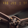 Load image into Gallery viewer, Valentino Brown / Gold Rockstud Smooth Leather Ankle Boots
