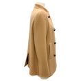 Load image into Gallery viewer, Mantu Tan Double Breasted Wool and Angora Coat
