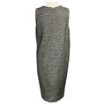 Load image into Gallery viewer, Maison Margiela Black / White / Grey Multi Sleeveless Tweed Sheath Dress
