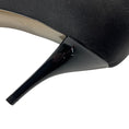 Load image into Gallery viewer, Lanvin Black Satin / Jacquard Brocade d'Orsay Pumps
