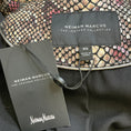 Load image into Gallery viewer, Neiman Marcus The Leather Collection Multi Snake Print Leather Biker Jacket
