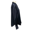 Load image into Gallery viewer, Brunello Cucinelli Night Sky Navy Blue Silk Shirt with Monili Chain
