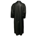 Load image into Gallery viewer, Fear of God Black Marbella Cow Leather Open Front Mid Length Coat
