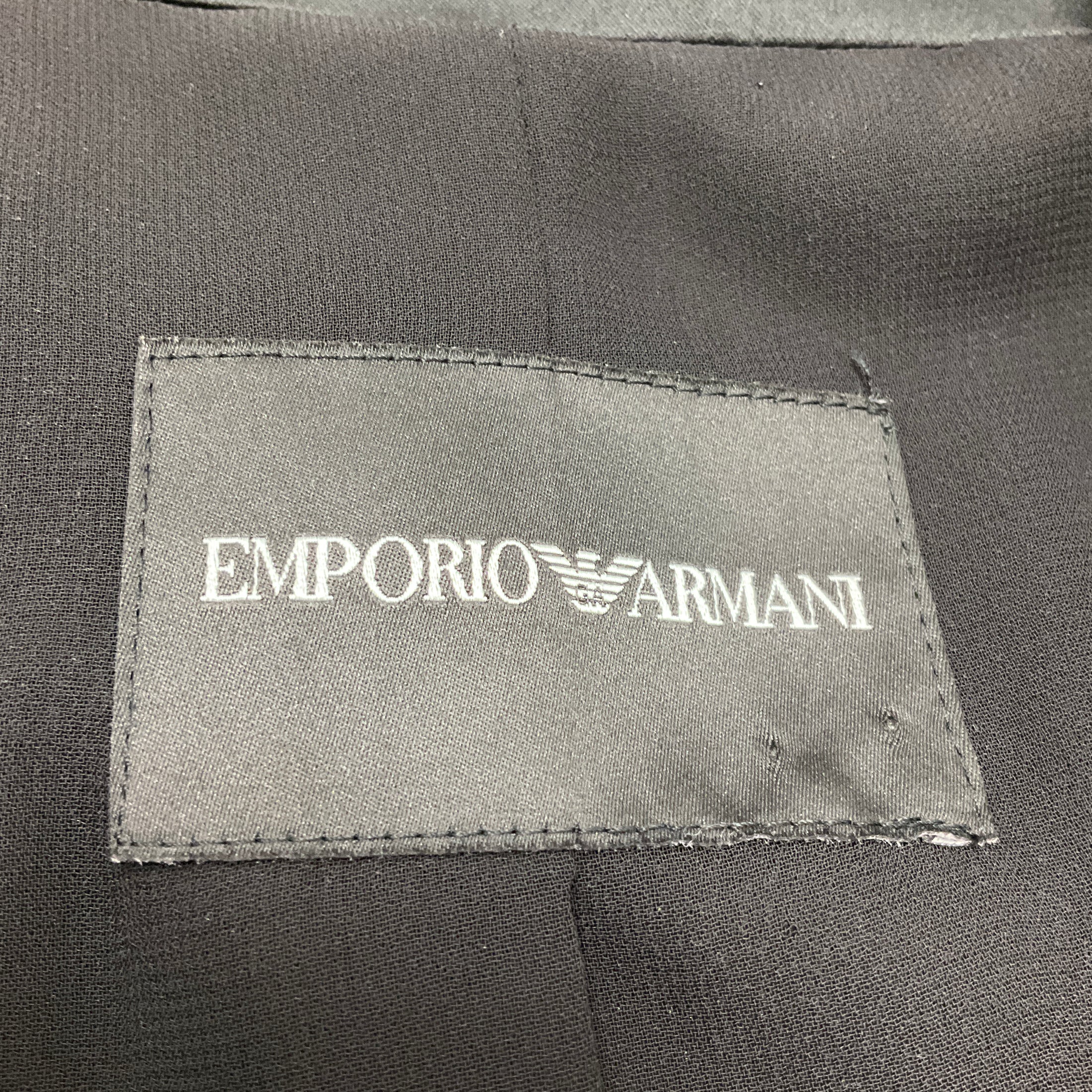 Emporio Armani Black 2022 Sequin Blazer