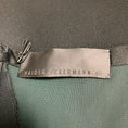 Load image into Gallery viewer, Haider Ackermann Deep Green / Super Shiny Black Kerria Velvet Midi Skirt
