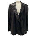 Load image into Gallery viewer, Emporio Armani Black 2022 Sequin Blazer
