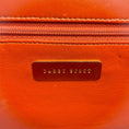 Load image into Gallery viewer, Darby Scott Orange Lizard Necklace Bag
