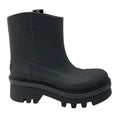 Load image into Gallery viewer, Chloe Black Rubber Rain Ankle Boots
