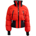 Load image into Gallery viewer, Rudsak Orange Cropped Ady Puffer Jacket

