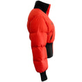 Load image into Gallery viewer, Rudsak Orange Cropped Ady Puffer Jacket
