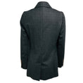 Load image into Gallery viewer, Brunello Cucinelli Charcoal Grey Double Breasted Wool Blazer Jacket with Monili
