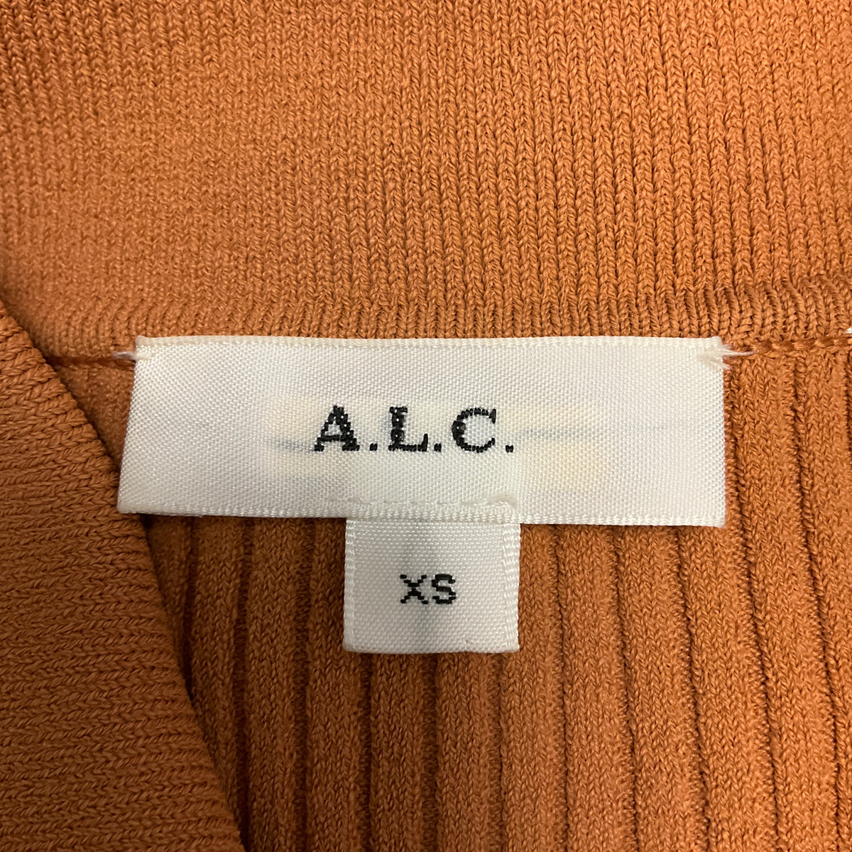 A.L.C. Light Brown Viscose Knit Eleanor Cardigan and Logan Pant