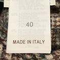 Load image into Gallery viewer, Brunello Cucinelli Brown / Grey Wool Plaid Double Breasted Blazer Jacket with Monili
