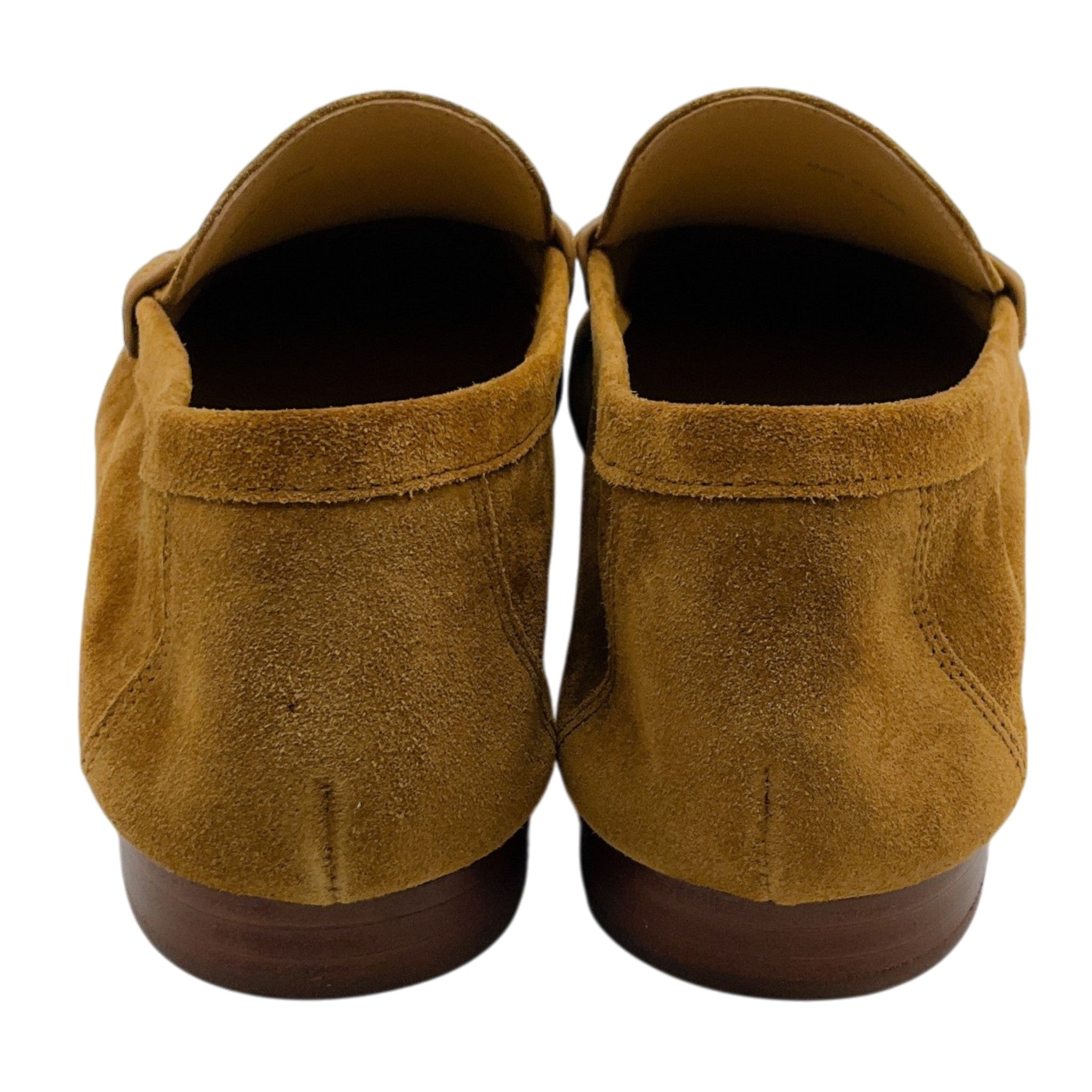Veronica Beard Hazelwood Brown Suede Penny Loafers