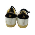 Load image into Gallery viewer, Golden Goose Deluxe Brand White / Blue Leather Low Top Superstar Sneakers
