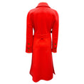 Load image into Gallery viewer, Marc Jacobs Red Belted Button-Front Mid-Length Wool Coat
