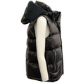 Load image into Gallery viewer, Rudsak Black Leather Ren X Down Puffer Vest
