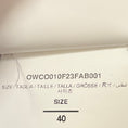 Load image into Gallery viewer, Off-White Navy Blue Wool Stretch Trousers
