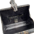 Load image into Gallery viewer, John Hardy Black Multi Snake Wrapped Clutch
