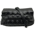 Load image into Gallery viewer, Bottega Veneta Small Black Leather Crossbody Bag with Studs

