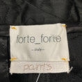 Load image into Gallery viewer, forte_forte Black Nero 2024 Matelasse Pants
