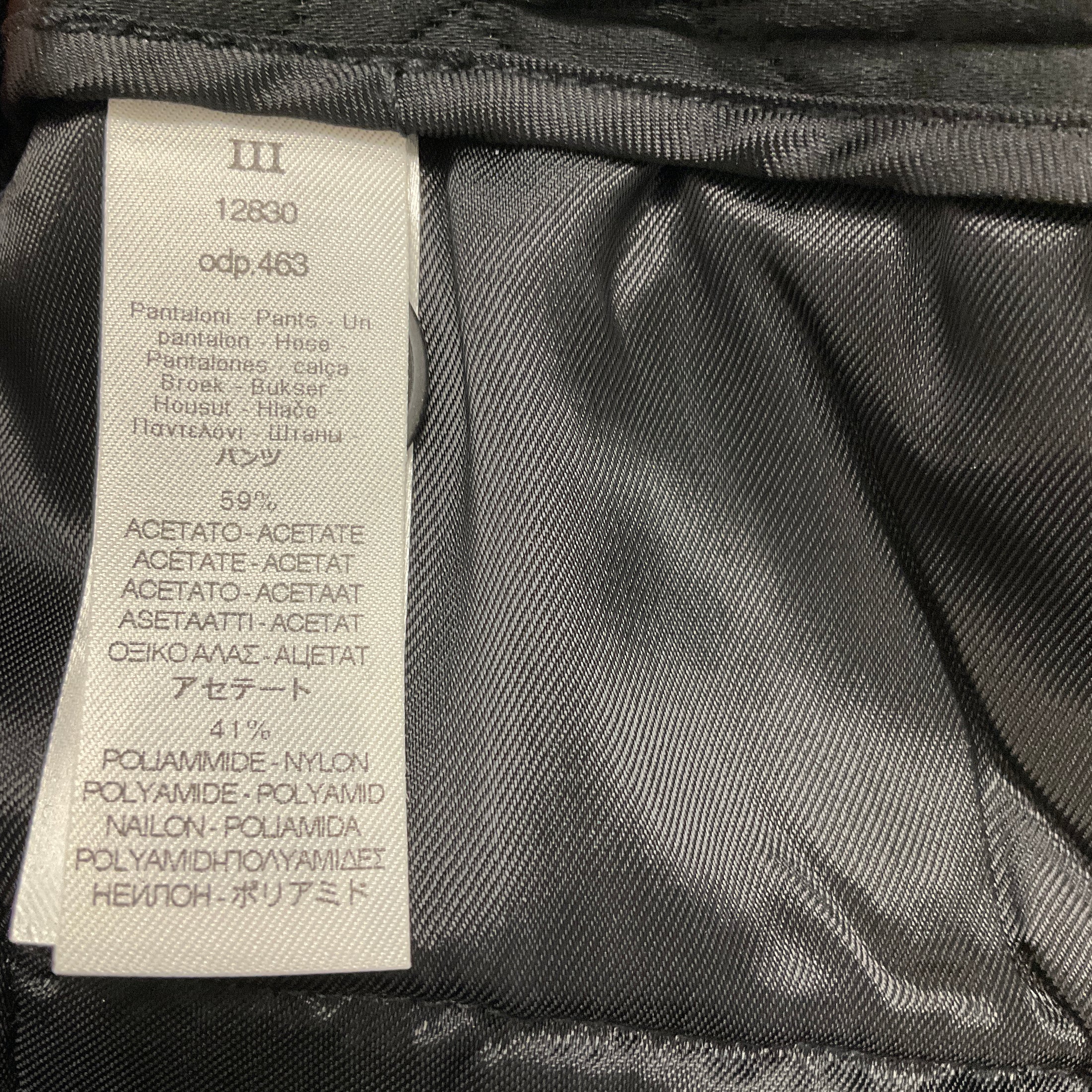 forte_forte Black Nero 2024 Matelasse Pants