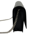 Load image into Gallery viewer, Alexander McQueen Black Lizard Embossed Small Skull Crossbody Bag
