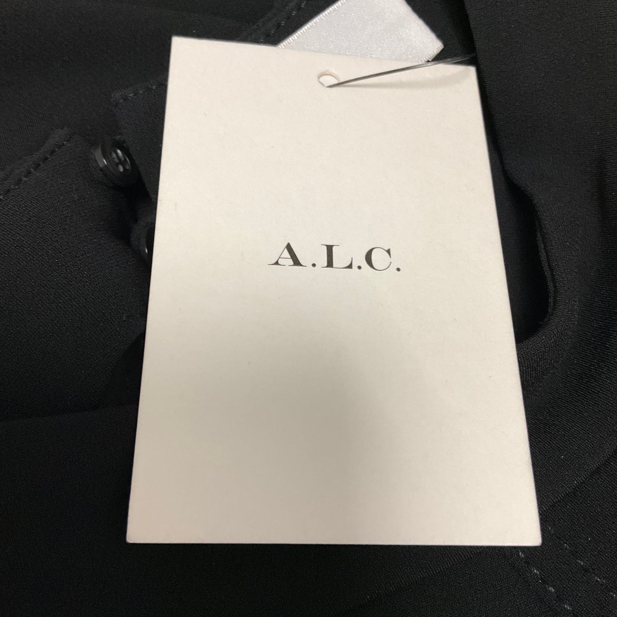 A.L.C. Black Lucie Cutout Detail Sleeveless Crepe Jumpsuit