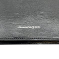 Load image into Gallery viewer, Alexander McQueen Black Lizard Embossed Small Skull Crossbody Bag
