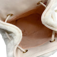 Load image into Gallery viewer, Roger Vivier Ivory Beaver Backpack with Crystal Embellishment
