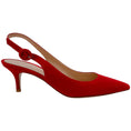 Load image into Gallery viewer, Gianvito Rossi Tabasco Red Suede Anna Slingback Pumps
