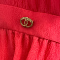 Load image into Gallery viewer, Chanel Fuchsia 2021 Ruffled Silk Chiffon Cocktail Dress
