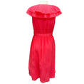 Load image into Gallery viewer, Chanel Fuchsia 2021 Ruffled Silk Chiffon Cocktail Dress
