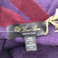 Load image into Gallery viewer, Loro Piana Purple / Burgundy Two-Tone Cashmere and Silk Knit Scarf
