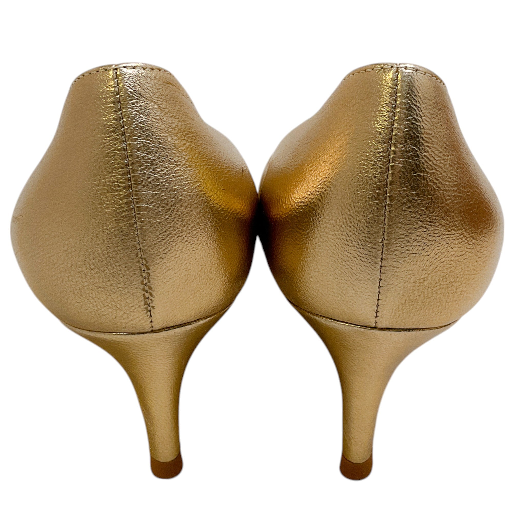 Gianvito Rossi Mekong Gold Gianvito 55 Pumps