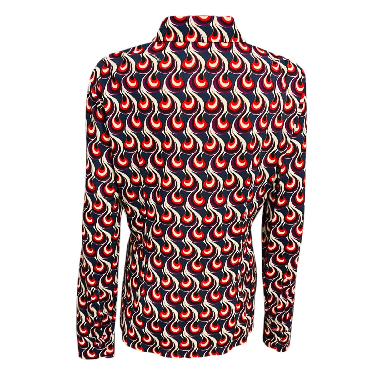 La DoubleJ Multicolor Flowy Jersey Melty Fitted Shirt