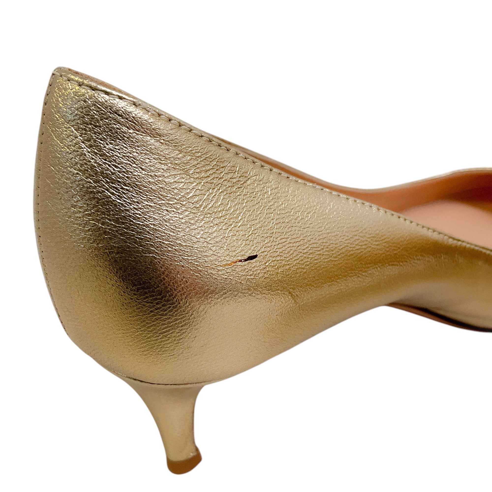 Gianvito Rossi Mekong Gold Gianvito 55 Pumps