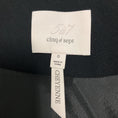 Load image into Gallery viewer, Cinq a Sept Black Cheyenne Script Embroidered Blazer with Feather Trim
