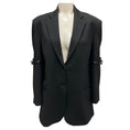 Load image into Gallery viewer, Coperni Black Hybrid Oversized Tailored Jacket
