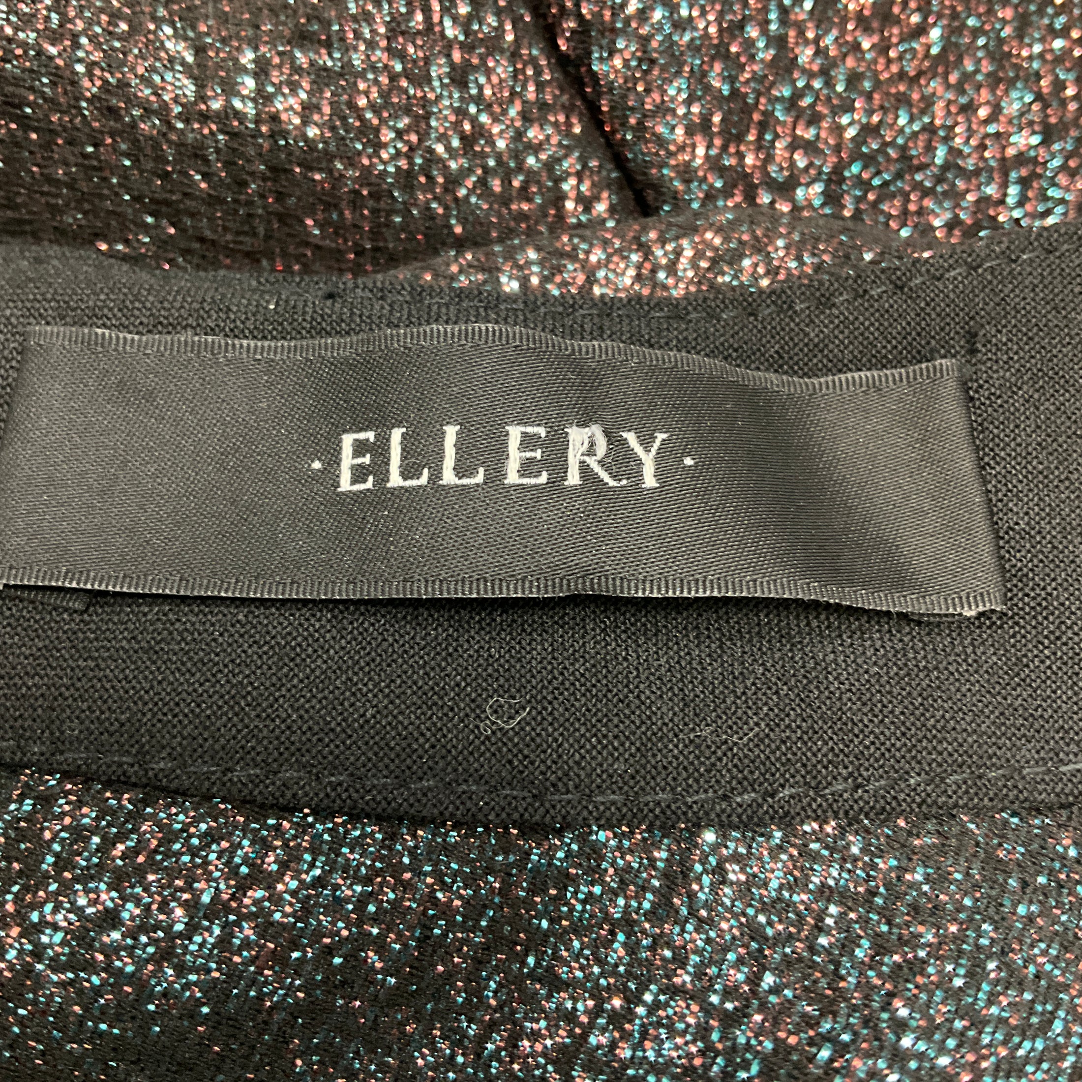 Ellery Black / Pink / Blue Metallic Top