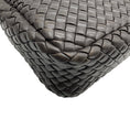 Load image into Gallery viewer, Bottega Veneta Brown Nappa Intreccicio Padded Cobble Shoulder Bag
