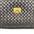Load image into Gallery viewer, Bottega Veneta Brown Nappa Intreccicio Padded Cobble Shoulder Bag
