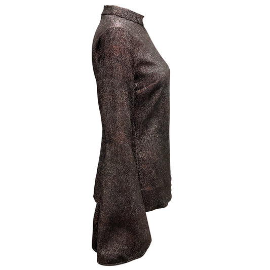 Ellery Black / Pink / Blue Metallic Top