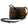 Load image into Gallery viewer, Saint Laurent Brown / Black Monogram Spontini Crossbody Bag
