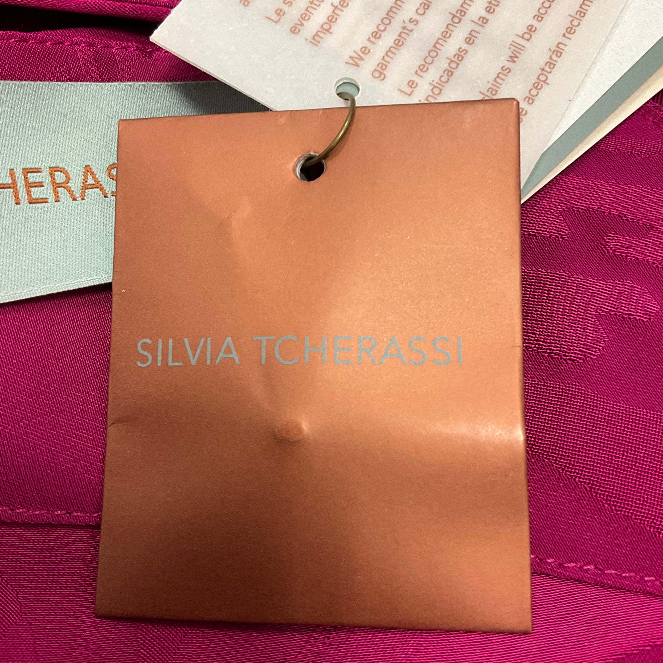 Silvia Tcherassi Mulberry Floral Courtney Blouse