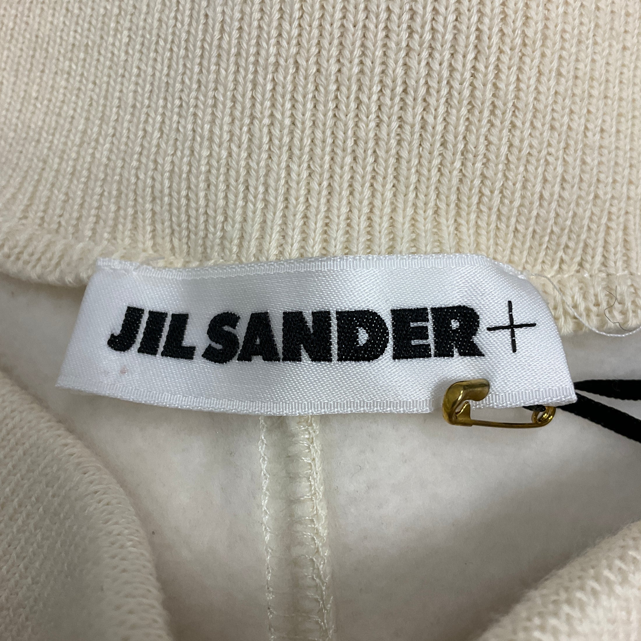 Jil Sander Coconut 2023 Wool Cotton Double Face Brushed Terry Joggers