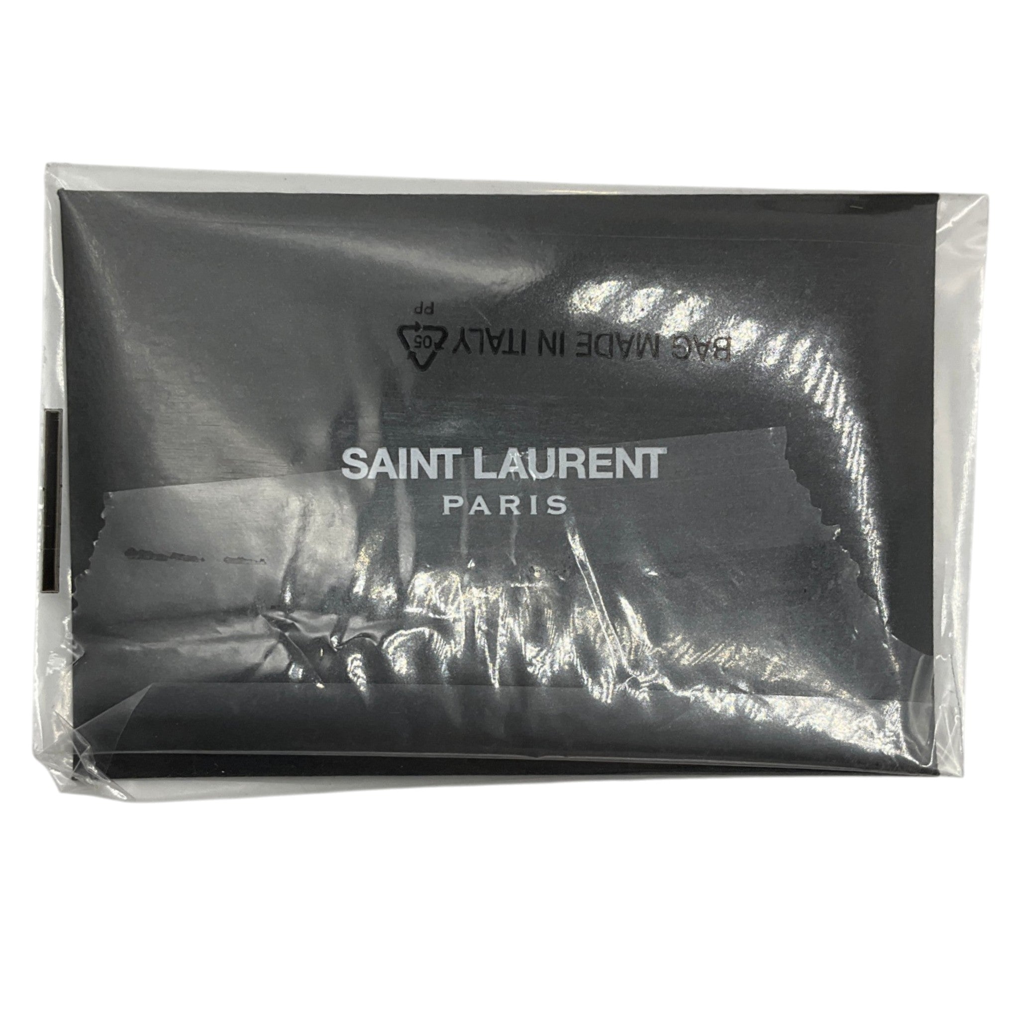 Saint Laurent Brown / Black Monogram Spontini Crossbody Bag