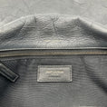 Load image into Gallery viewer, Saint Laurent Grey Crinkled Leather Niki Shoulder Bag

