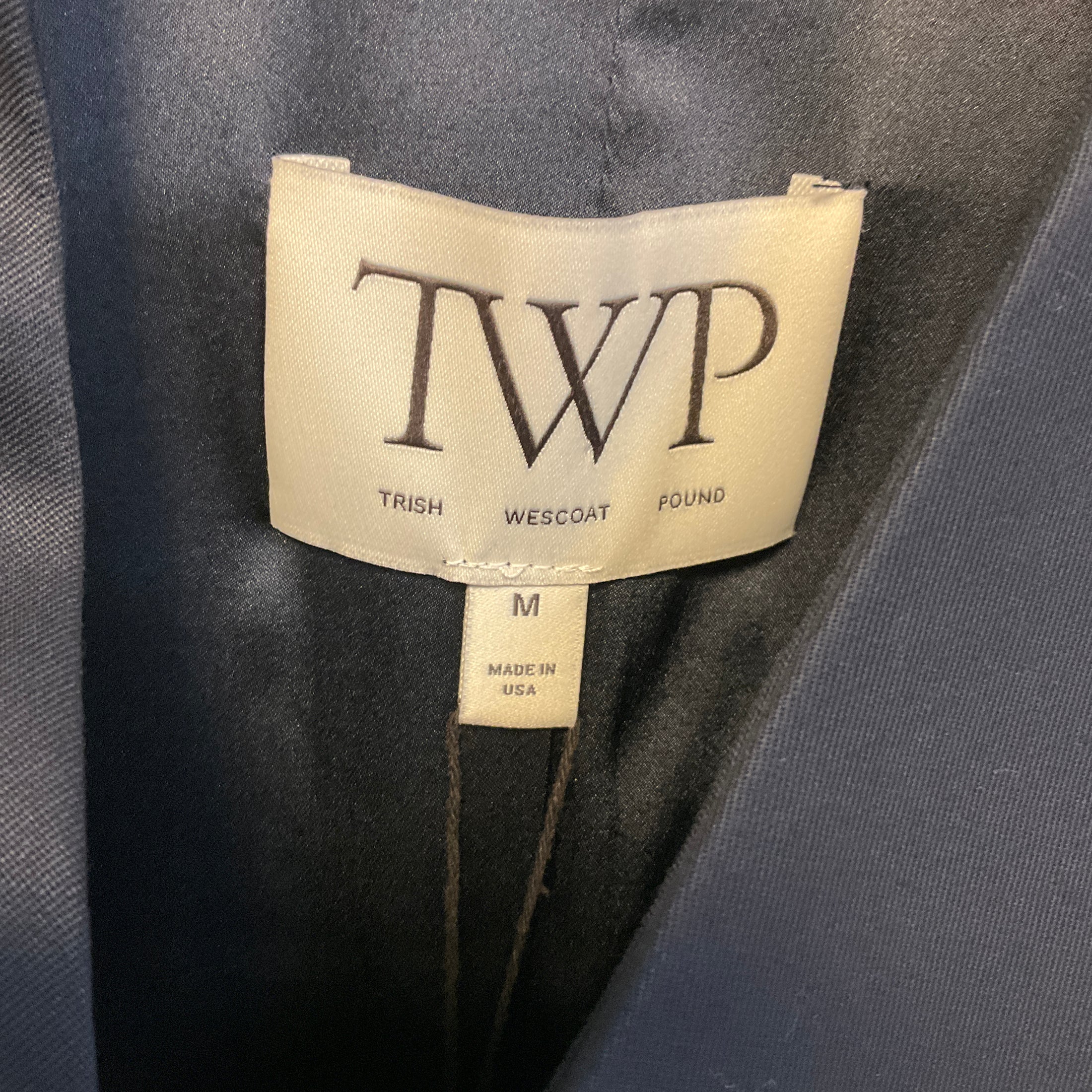 TWP Midnight Micks Wife Asymmetric Blazer